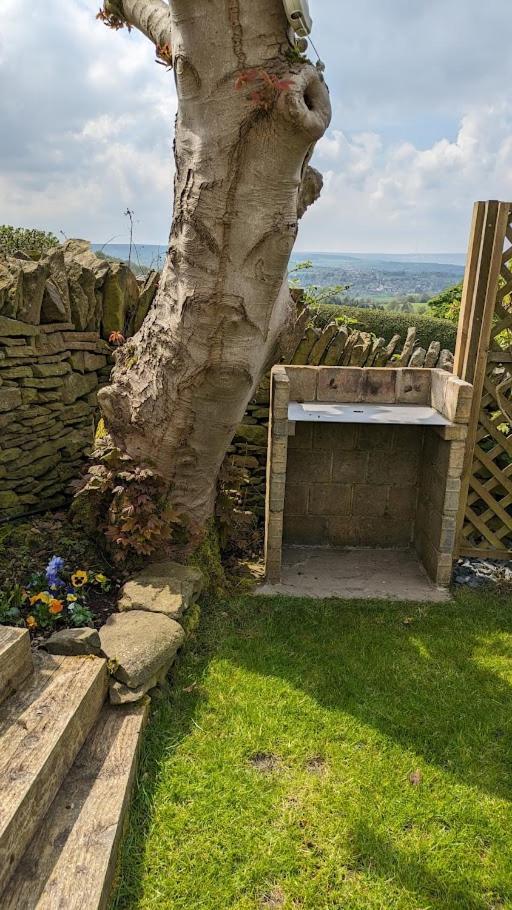 Lane End Cottage Holmfirth - Panoramic Views, Modernised With Offroad Parking Extérieur photo